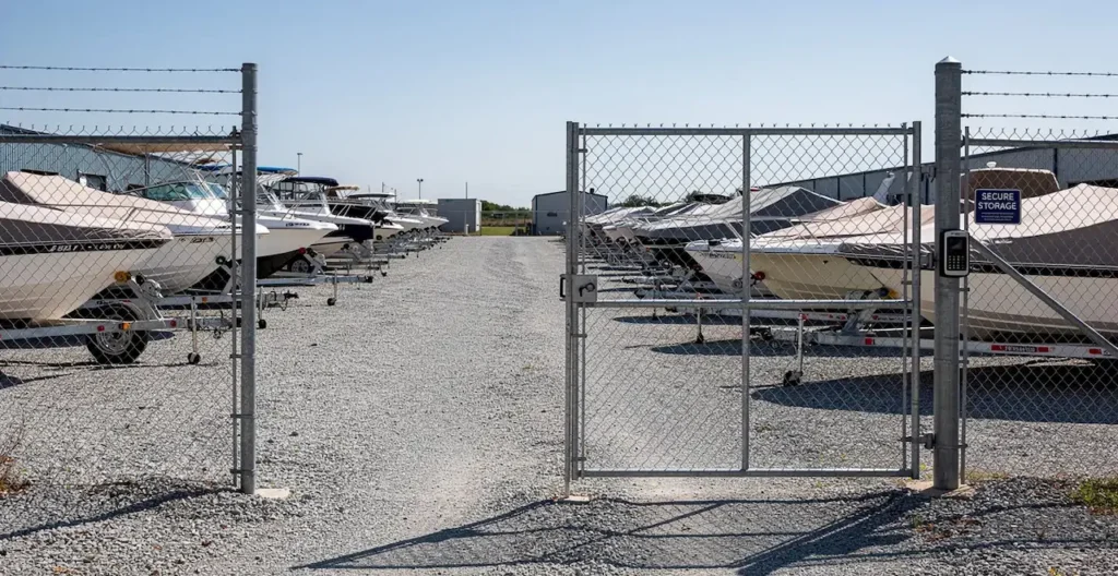 secure boat storage